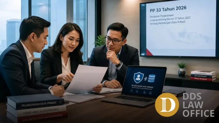 Ilustrasi perusahaan menyiapkan kepatuhan terhadap PP 33 Tahun 2026 tentang pelindungan data pribadi
